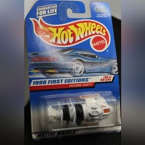 Hot Wheels 1998 First Editions Fathom This #39 of 40 1997 Mattel